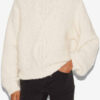 Romane Strickpullover mit Zopfmuster Romane Strickpullover mit Zopfmuster