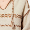 Romera Kapuzenpullover aus Merinowolle und Tweed