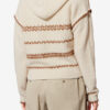 Romera Kapuzenpullover aus Merinowolle und Tweed