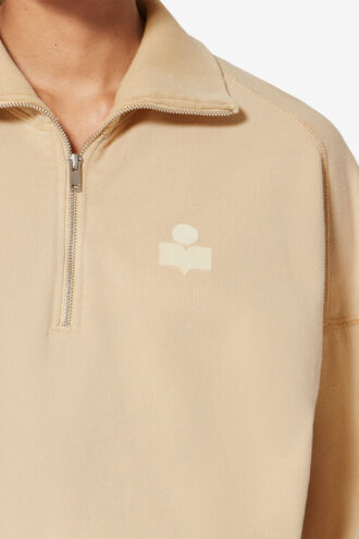 Ross Sweatshirt aus Baumwolle mit Stehkragen