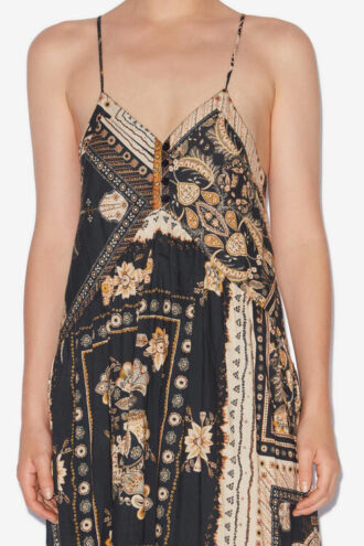 Sabba Langes Trägerkleid mit Bandana-Print Sabba Langes Trägerkleid mit Bandana-Print