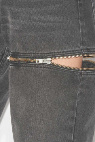Salia Loose Fit Denim Jeans mit Reißverschlüssen
