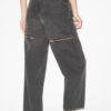 Salia Loose Fit Denim Jeans mit Reißverschlüssen Salia Loose Fit Denim Jeans mit Reißverschlüssen
