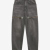 Salia Loose Fit Denim Jeans mit Reißverschlüssen Salia Loose Fit Denim Jeans mit Reißverschlüssen