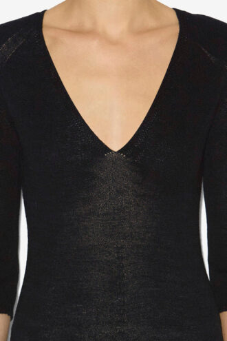Salina Langes Strickkleid Salina Langes Strickkleid