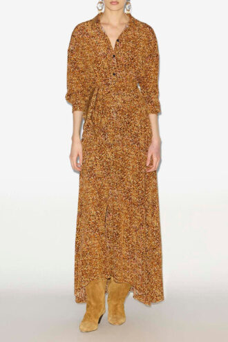 Samantha Langes Krepp-Hemdkleid