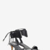 Sandalen mit mittlerem Absatz aus weichem Leder Sandalen mit mittlerem Absatz aus weichem Leder