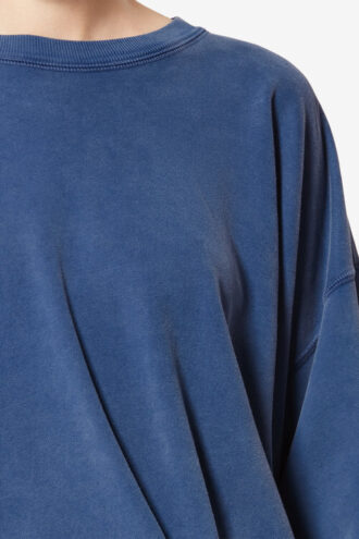 Sauria Sweatshirt aus gewaschener Baumwolle