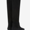 Sayla Flache Wildlederstiefel Sayla Flache Wildlederstiefel