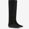 Sayla Flache Wildlederstiefel Sayla Flache Wildlederstiefel