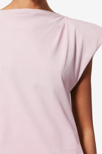 Sebani Asymmetrisches Baumwoll-T-Shirt