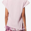 Sebani Asymmetrisches Baumwoll-T-Shirt