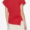 Sebani Asymmetrisches einfarbiges Baumwoll-T-Shirt Sebani Asymmetrisches einfarbiges Baumwoll-T-Shirt