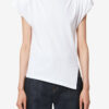 Sebani Asymmetrisches Kurzarm-T-Shirt Sebani Asymmetrisches Kurzarm-T-Shirt
