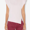 Sebani Gepolstertes asymmetrisches T-Shirt