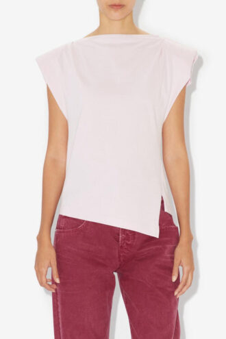Sebani Gepolstertes asymmetrisches T-Shirt