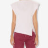 Sebani Gepolstertes asymmetrisches T-Shirt