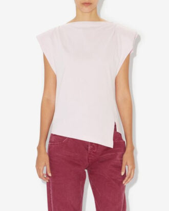 Sebani Gepolstertes asymmetrisches T-Shirt