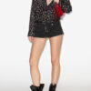 Seidenbluse mit Polka-Dot-Print Seidenbluse mit Polka-Dot-Print