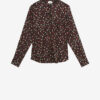 Seidenbluse mit Polka-Dot-Print Seidenbluse mit Polka-Dot-Print