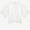 Shana Top mit durchbrochener Stickerei Shana Top mit durchbrochener Stickerei