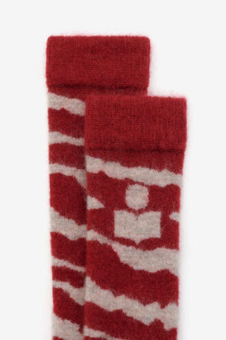 Shona Socken mit Zebramuster