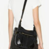 Sierra Hobo S Schultertasche aus Wildleder Sierra Hobo S Schultertasche aus Wildleder