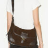 Sierra Messenger Bag aus Wildleder Sierra Messenger Bag aus Wildleder