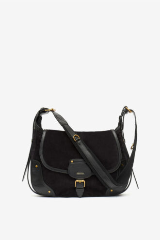 Sierra S Messenger Bag aus Kalbswildleder