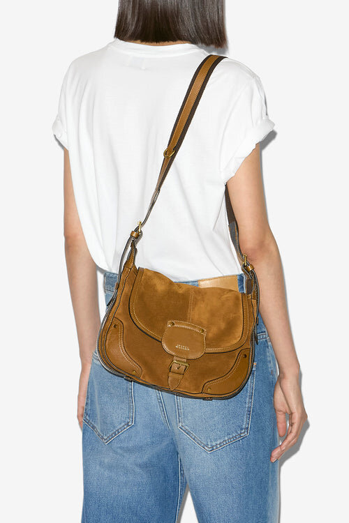 Sierra S Messenger Bag aus Kalbswildleder Sierra S Messenger Bag aus Kalbswildleder