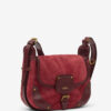 Sierra S Messenger Bag aus Kalbswildleder