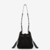 Silao Bucket Bag aus geflochtenem Kalbswildleder