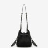 Silao Bucket Bag aus geflochtenem Kalbswildleder