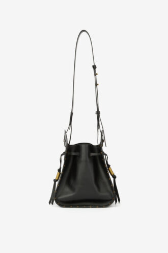 Silao Bucket Bag aus glattem Rindsleder