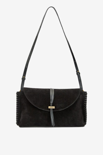 Silao Geflochtene Clutch aus Kalbswildleder