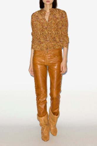 Sima Bedruckte Seidenbluse Sima Bedruckte Seidenbluse