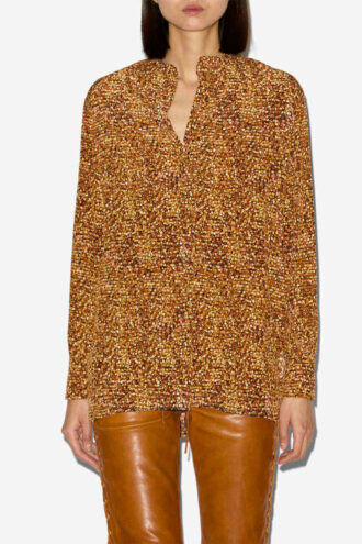 Sima Bedruckte Seidenbluse Sima Bedruckte Seidenbluse