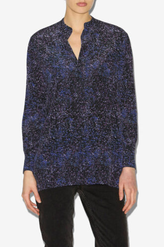 Sima Bedruckte Seidenbluse Sima Bedruckte Seidenbluse
