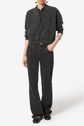 Simony Baumwoll-Sweatshirt mit Logo Simony Baumwoll-Sweatshirt mit Logo