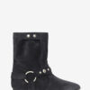 Stania Stiefel mit flachem Absatz aus Wildleder Stania Stiefel mit flachem Absatz aus Wildleder