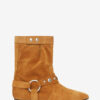 Stania Stiefel mit flachem Absatz aus Wildleder Stania Stiefel mit flachem Absatz aus Wildleder