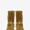 Stania Stiefeletten aus Kalbswildleder mit flachem Absatz Stania Stiefeletten aus Kalbswildleder mit flachem Absatz