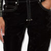 Stelyna Denim-Jeans im Wide-Leg-Samt-Stil Stelyna Denim-Jeans im Wide-Leg-Samt-Stil