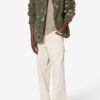Taeliss Gesteppter Chambray-Mantel