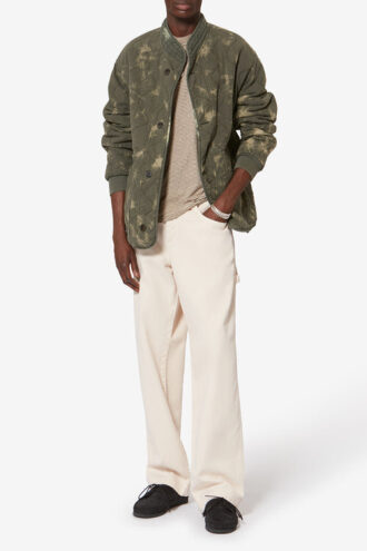 Taeliss Gesteppter Chambray-Mantel