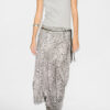 Taomi Kurzarm-T-Shirt aus Baumwolle mit Rippstrick Taomi Kurzarm-T-Shirt aus Baumwolle mit Rippstrick