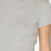 Taomi Kurzarm-T-Shirt aus Baumwolle mit Rippstrick Taomi Kurzarm-T-Shirt aus Baumwolle mit Rippstrick
