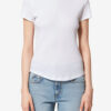 Taomi Kurzarm-T-Shirt aus Baumwolle mit Rippstrick Taomi Kurzarm-T-Shirt aus Baumwolle mit Rippstrick