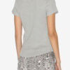 Taomi Kurzarm-T-Shirt aus Baumwolle mit Rippstrick Taomi Kurzarm-T-Shirt aus Baumwolle mit Rippstrick