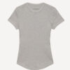 Taomi Kurzarm-T-Shirt aus Baumwolle mit Rippstrick Taomi Kurzarm-T-Shirt aus Baumwolle mit Rippstrick